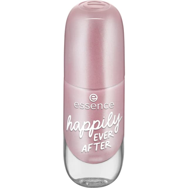essence gel nail colour, Nagellack, Nr. 06, Pink, langanhaltend, Expressergebnis, schnelltrocknend, glänzend, schimmernd, acetonfrei, vegan, ohne Mikroplastikpartikel, ohne Parfüm, 1er Pack (8ml) happily EVER AFTER 8 ml (1er Pack)
