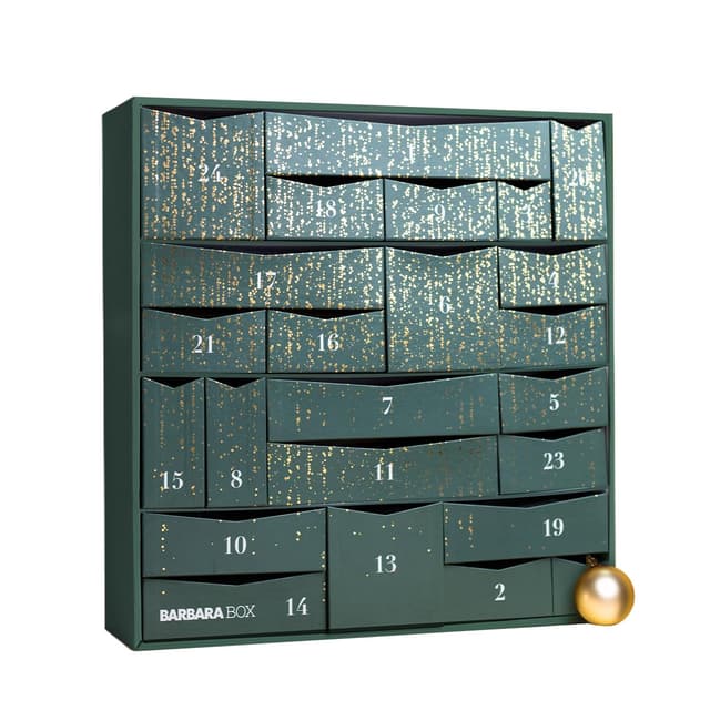BARBARA BOX Adventskalender 2025 im Wert von über 660 € | 24 hochwertige Beauty-, Food- & Lifestyle-Highlights | Adventskalender für Frauen