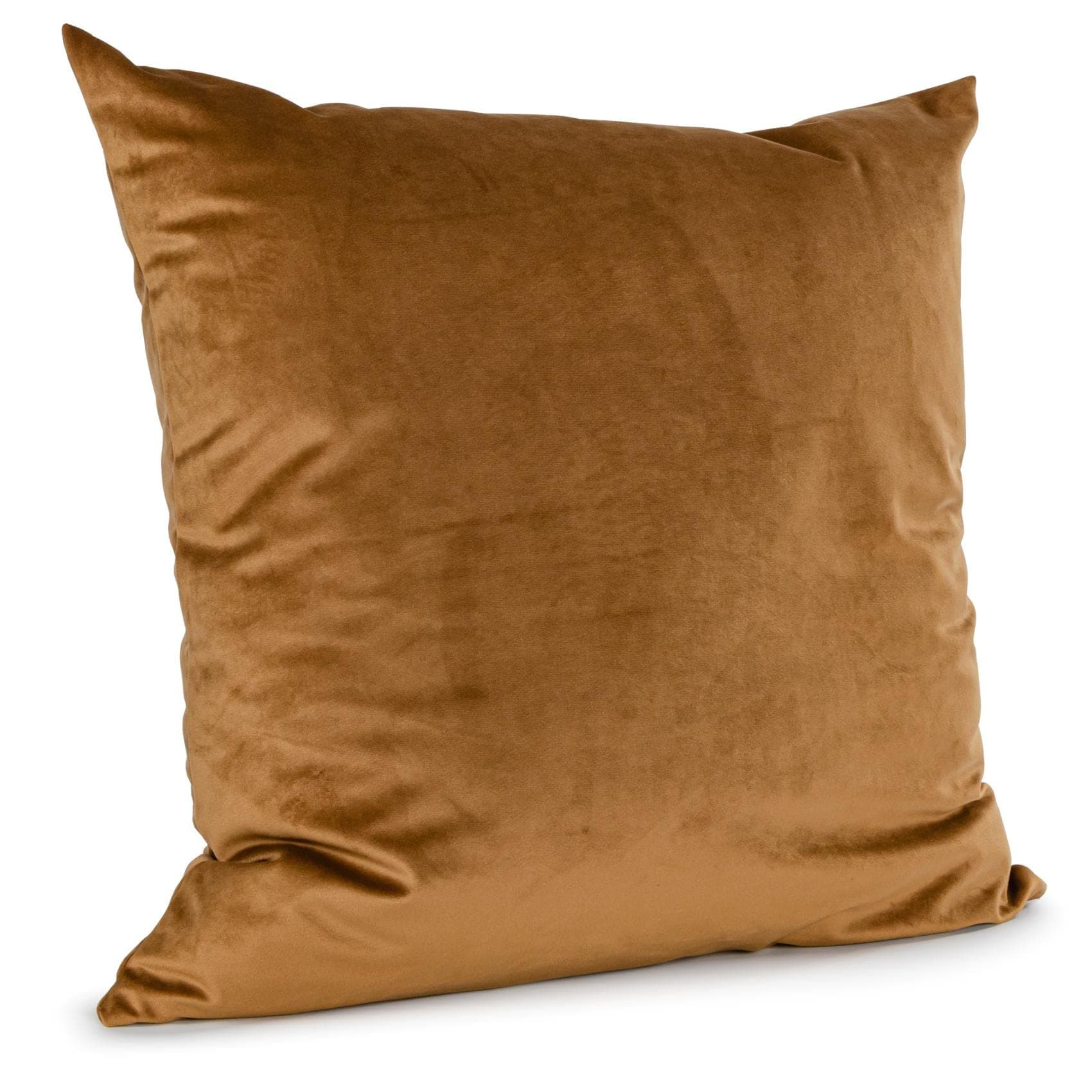 ANRO Kissenbezug Kissenhülle Kissen Deko-Kissen Sofa Kissen Couch Kissen Samt Braun 50x50cm ohne Füllung 50 x 50 cm, 1 Stück Braun