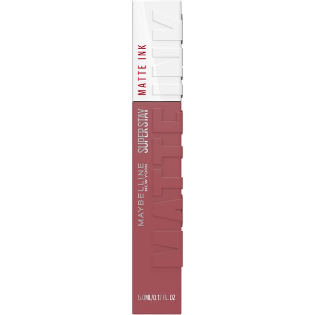 Maybelline New York Lippenstift, Super Stay Matte Ink Pinks, Flüssig, matt und langanhaltend, Nr. 140 Soloist, 5ml Nr. 140 Soloist 5 ml (1er Pack) Pinks