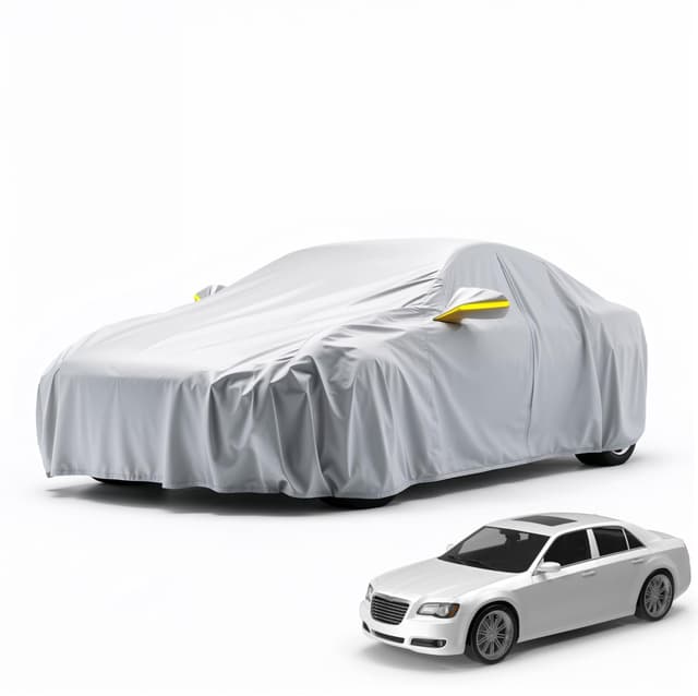 Universal Autoplane Autoschutzhülle Vollgarage Auto Garage Abdeckung - Car Cover - Abdeckplane wasserdicht - Autoabdeckung - Outdoor & Indoor - 430 * 175 * 150 cm unisize