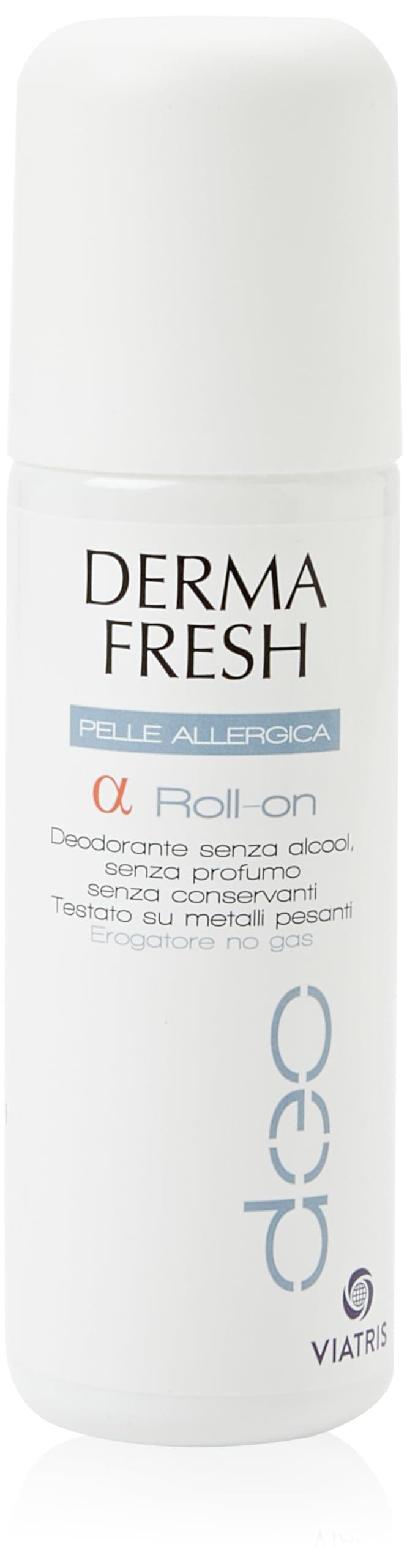 Dermafresh Alfa Roll-On Deodorant für empfindliche, allergische oder epilierte Haut, 75 ml