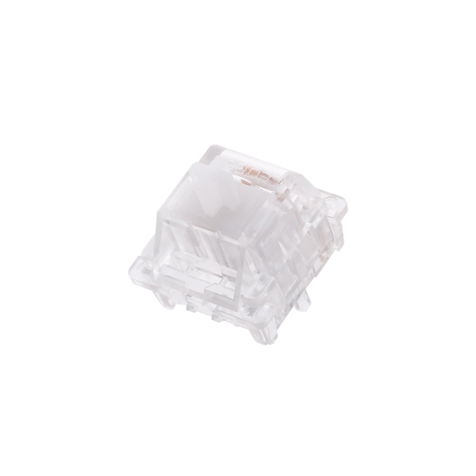 EPOMAKER x LEOBOG werkseitig geschmierter Schalter mit POM-Stiel, LED-Steckplatz für mechanische Gaming-Tastatur (LEOBOG Icesoul Switch, White) LEOBOG Icesoul Switch White
