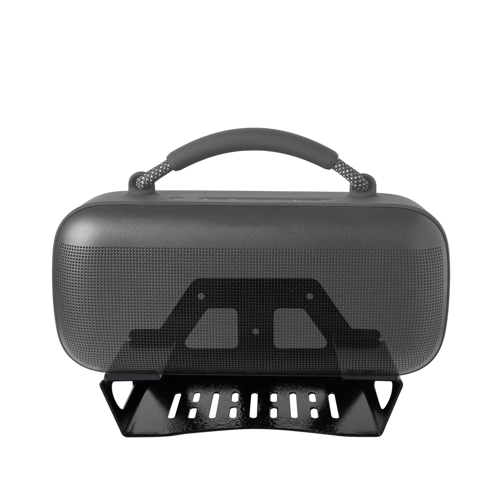 shinar Metall Wandhalterung Kompatibel mit Bose Soundlink Max 2024 Halterung Zubehör Ständer Kompatibel mit Soundlink Max mit Kablemanagement