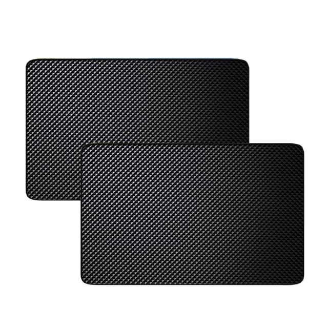 2 Stück Auto Antirutschmatte,Silikon Fixierkissen Wird für Auto Armaturenbrett Antirutsch Pads, Universal Antirutschmatte Handy Anti Rutsch Matte für Brillen Handys Verwendet Autodekorationen