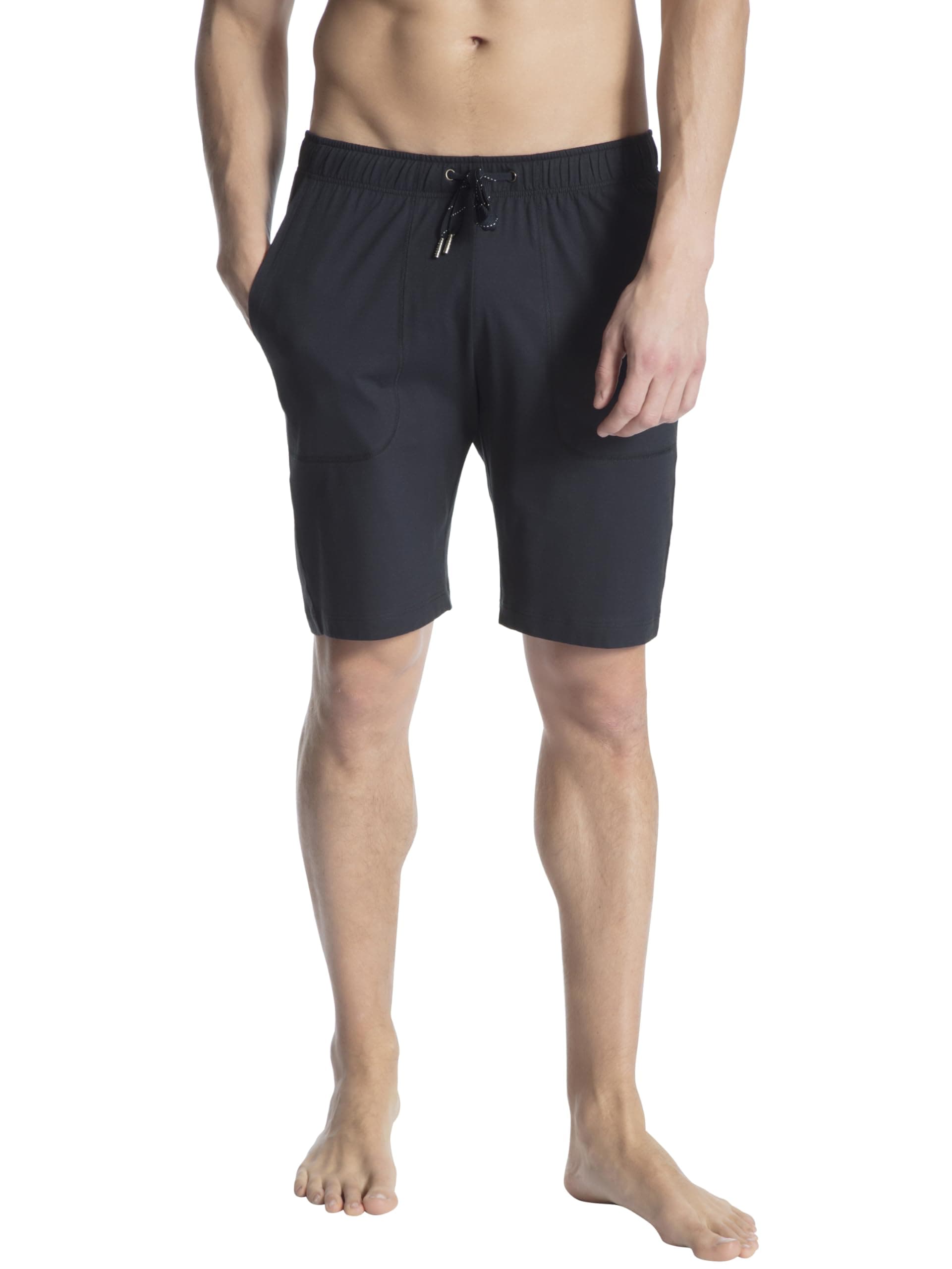 CALIDA Remix Basic Sleep Bermudas Herren, mit Seitentaschen 52W Dark Sapphire