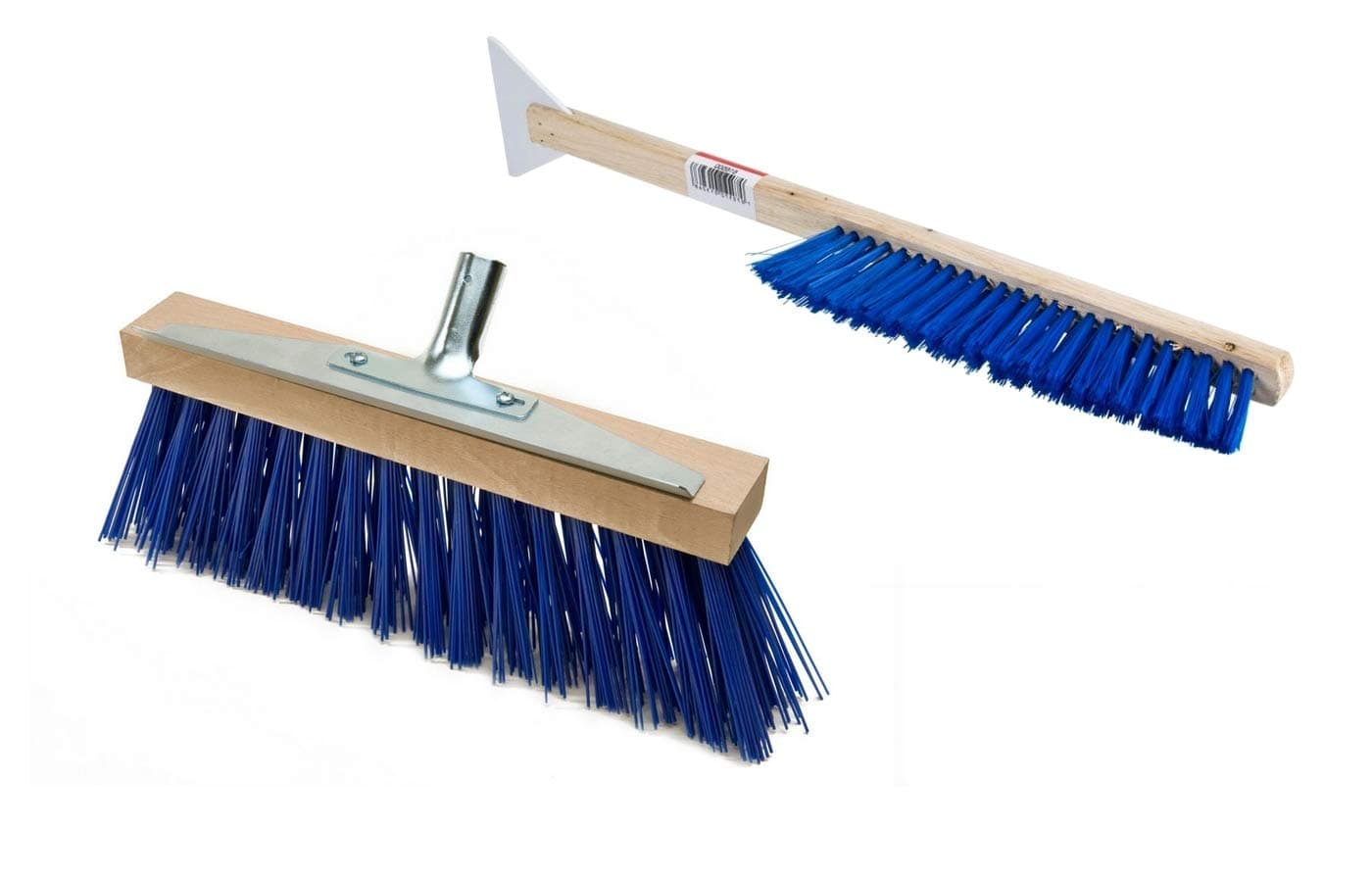 BawiTec Winterbesen Set spezieller Schneebesen mit Metall-Kratzkante 35cm Breit extra Lange Borsten, XXL Schneehandfeger Autobesen 75cm Lang mit Eiskratzer für PKW,LKW,Anhänger,Caravan usw. Angebot bei HelloDeals