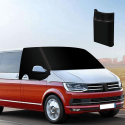 MaxEarn für T6 Frontscheibe Thermomatten, 600D Oxford Verdunkelung Wasserdicht Auto Windschutzscheibe Abdeckung, Frostschutz Wetterfest Wrap Cover für VW Transporter Wohnmobil für Volkswagen T6