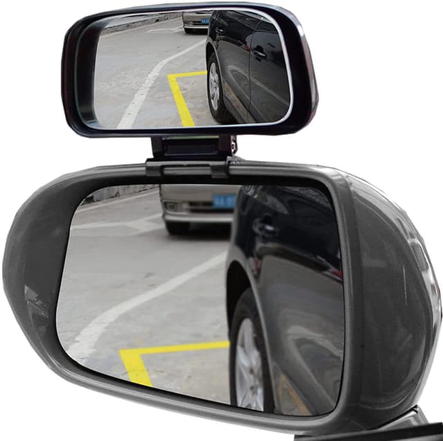 Yuentoen Toter Winkel Spiegel,Auto Toter Winkelspiegel,360 Grad Außenspiegel, Blindspiegel,Seitlicher Drehbarer Rückspiegel High Definition Weitwinkel Seitenspiegel für PKW LKW SUV