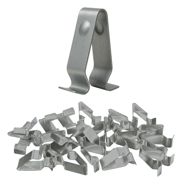 OTUAYAUTO 20 Stück Auto Innenverkleidung Metall Clips Kompatibel mit VW, Skoda, Verkleidung Befestigungsclips