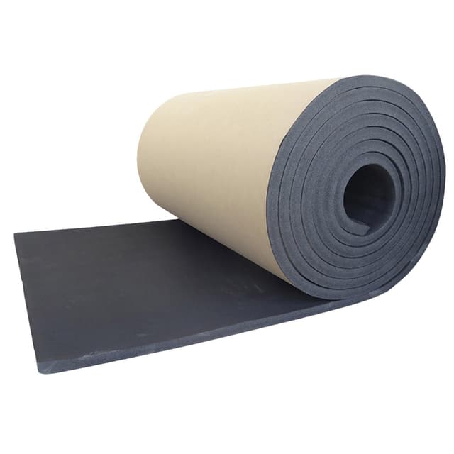 10MM Auto Dämmmatte Selbstklebende Isolierung Matte, Dämmmatte selbstklebend Kautschuk Isoliermatte, Feuchtigkeitsfest, Wasserdicht, Schalldämmung und Schallschutz, für Automotor, Tür, Motorhaube Gummi 10MM