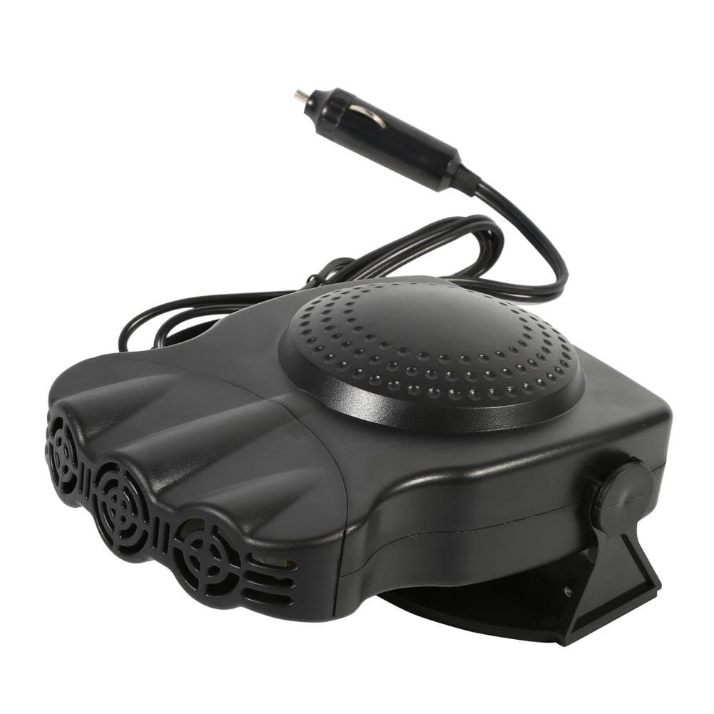 Keenso Auto Heizlüfter 12v, Auto Tragbare 12V 150W 2 In 1 Heizlüfter Defroster Demister Winter Auto Innenraum Standheizung mit 180 Grad Drehhalter (Type 7) Kfz-Geräte
