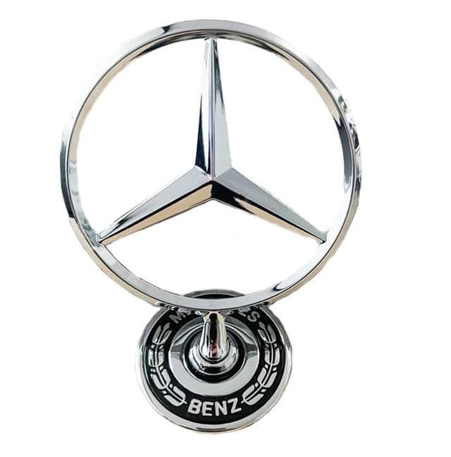 Mercedes-Benz Stern original Ersatzteil Emblem Stern C-/E-/CLK-/S-Klasse schwarz