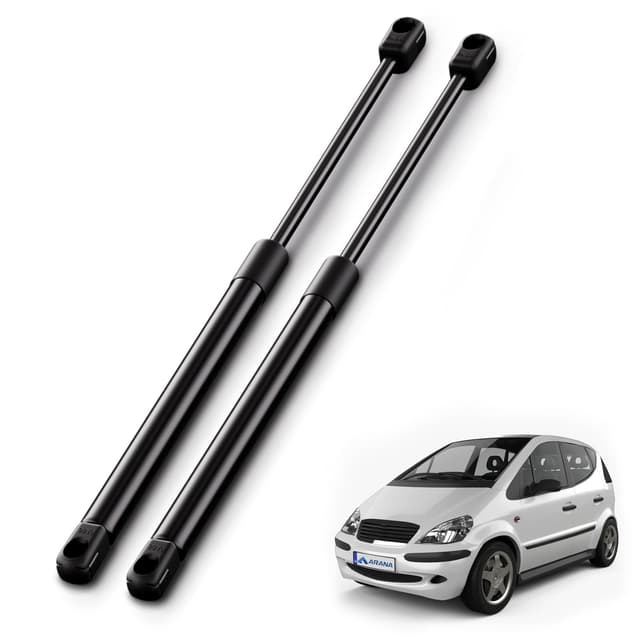 Arana 2x Gasdruckfeder Heckklappendämpfer Kofferraum Kompatibel Heckklappe 4/5-Türer mit BENZ A-Klasse W168 A140 A160 A170 A190 A210 1997-2004,Replace# 1689801164 for BENZ 1997-2004 for BENZ