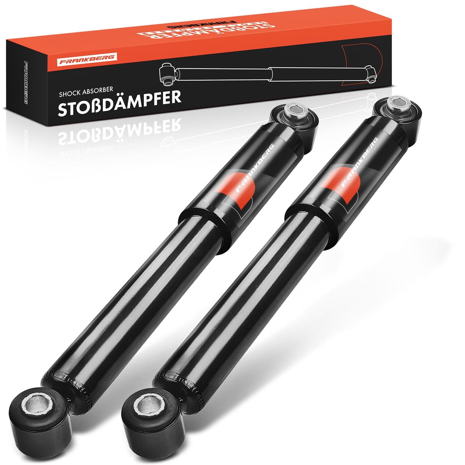Frankberg 2x Stoßdämpfer Gasdruck Hinterachse Kompatibel mit Combo 1.3L-1.7L 2001-2012 Corsa C 1.2L-1.7L 2000-2012 Zafira A 1.6L-2.2L 1999-2005 Meriva 1.3L-1.8L 2003-2010 Angebot bei HelloDeals