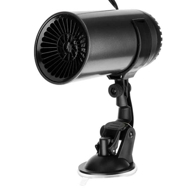 12V 150W Autoventilator Schnellheizer 2-in-1 Heizung & Kühlung Portable Schwarz Anti-Feuer ABS Windschutzscheiben-Defroster Auto Heizung Portable Auto Heater Auto Defroster für Autofahrer