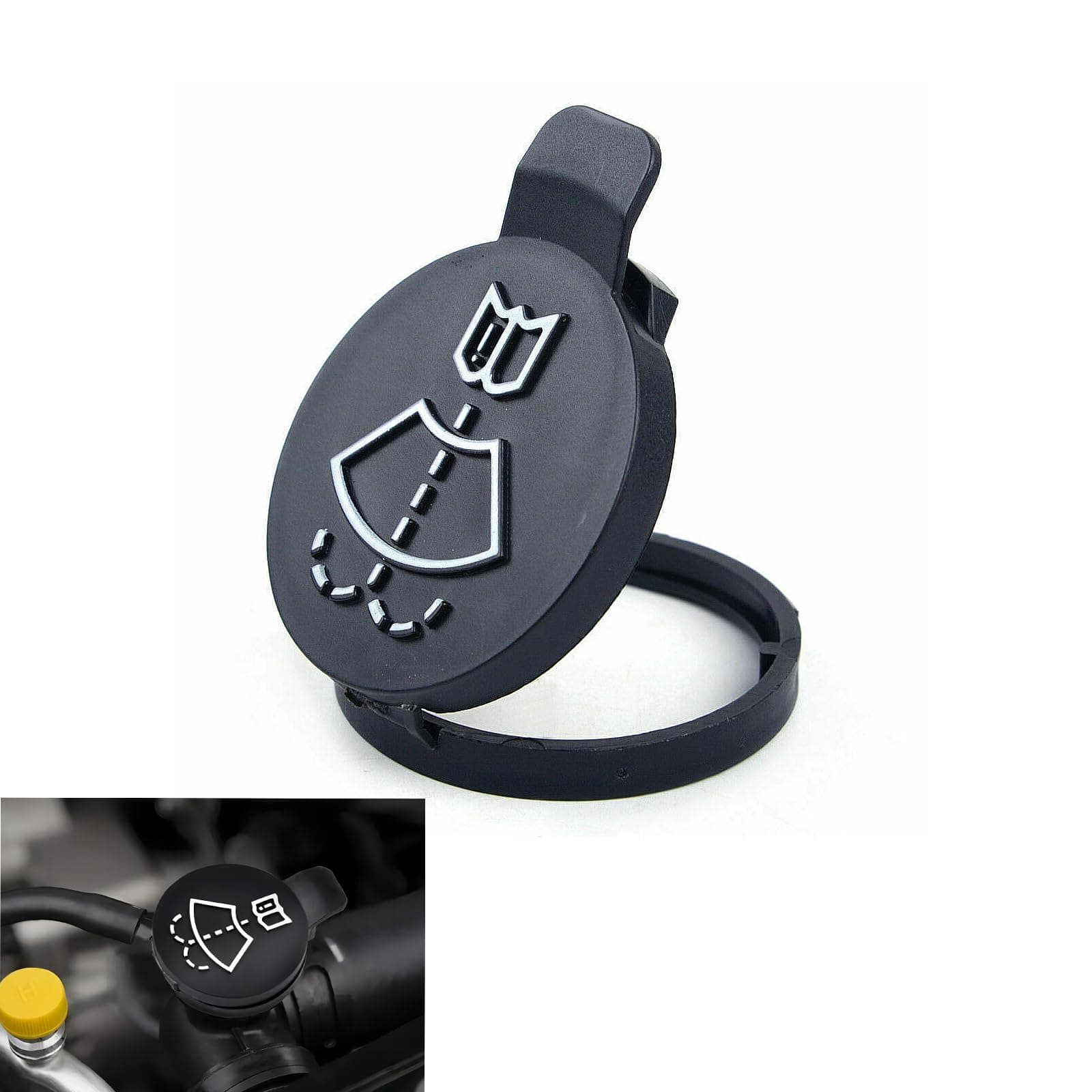 Deckel Wischwasserbehälter, Wischwasser Deckel, Behälter Scheibenwaschanlage, Deckel Für Waschwasserbehälter, Deckel Für Wischwasserbehälter, für Die Meisten Autos