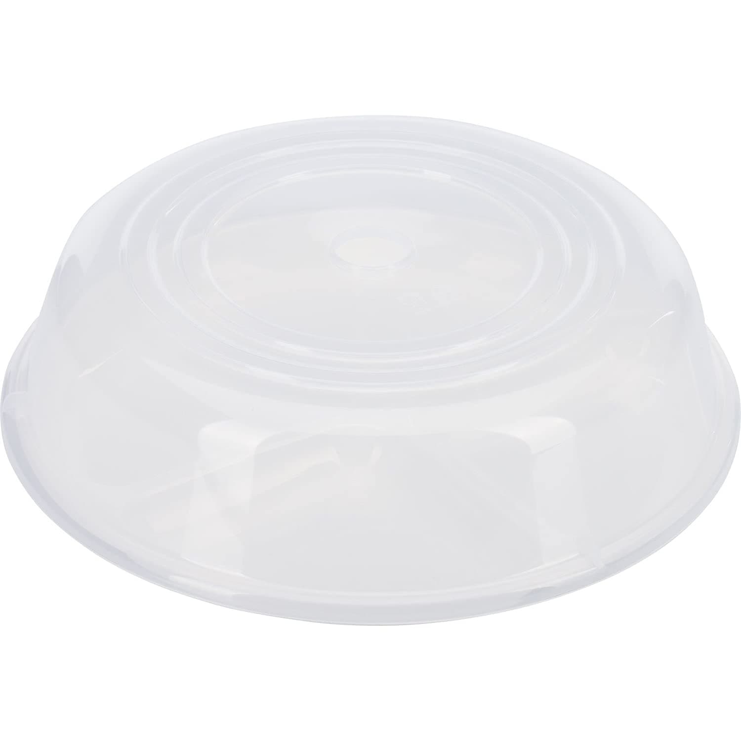 Westmark Mikrowellenteller-Abdeckhaube, Rund, ø ca. 25 cm, Höhe ca. 6,3 cm, Kunststoff, Farbe: Transparent, 22452270 Haube, Ø 25,5 Cm