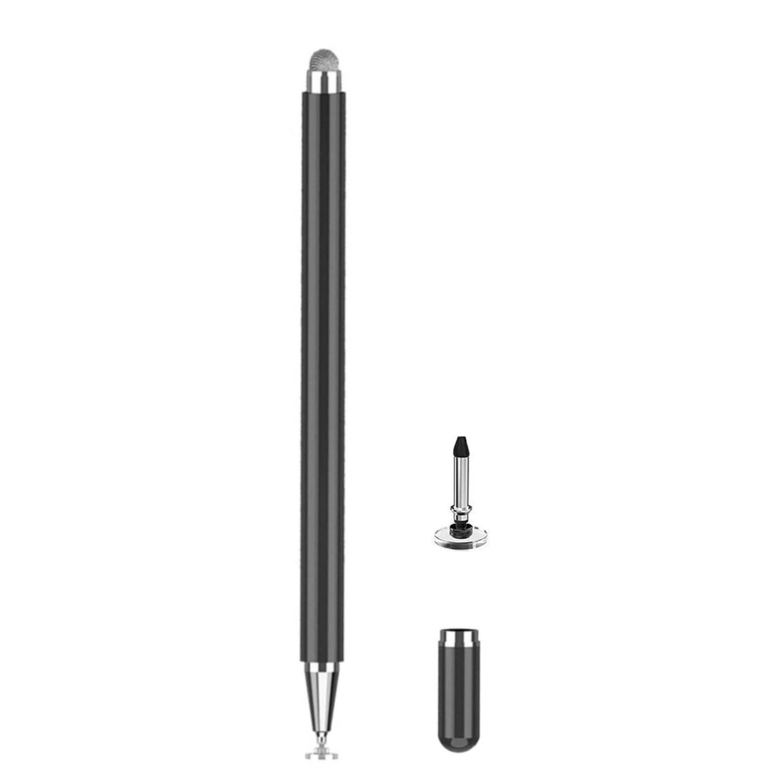 Stylus Pen für Samsung Galaxy Tab Tab A9+ / A8 / A7 / A7 Lite, Hohe Empfindlichkeit & Präzision Kapazitiver Stylus Pencil für Apple iPad/iPad Pro/Fire HD/Microsoft/Surface/Alle Touch-Geräte (Schwarz)