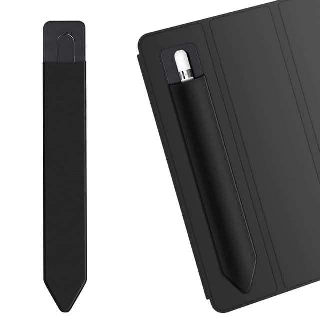 VIEVRE Pencil Halter für Apple (1. und 2. Generation), Pencil Halterung mit Apple, Ipad Stift Hülle, Elastische Pencil Halter Für Stylus Pen, Elastischer Stifthüllenhalter Stifthülle-Schwarz