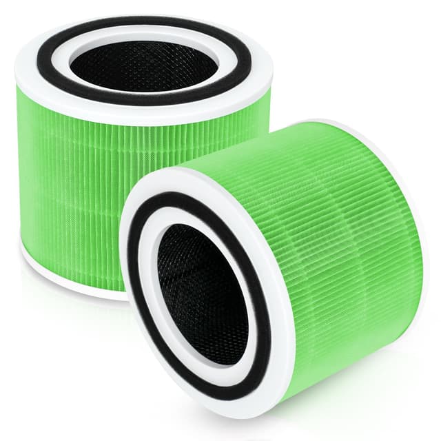 2 Stück Schimmel Ersatzfilter für LEVOIT Core 300 / Core 300S Luftreiniger, 3-in-1 True H13 HEPA Aktivkohle Filter, 3-Stufige Filtration Hocheffizienter Vorfilter, Ersatz Core 300-RF Filter 2 Stück Core300-Schimmel