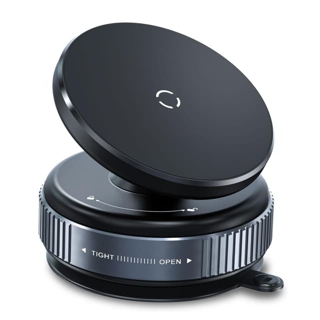 Beeasy Vakuum Magnet Handyhalterung, Saugnapf Handy Halterung 360° Drehbar Handyhalter für Dusche/Spiegel/Küche/Fitness/TikTok, Magsafe Suction Wandhalterung für iPhone 17 16 15 14 13 12