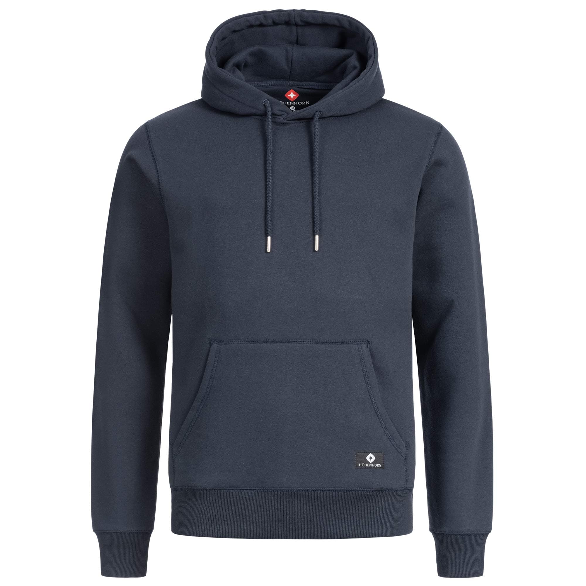 Höhenhorn Janga Hoodie Herren Kapuzen Pullover Hoody Sweatshirt aus Hochwertiger Baumwolle L Dunkelblau