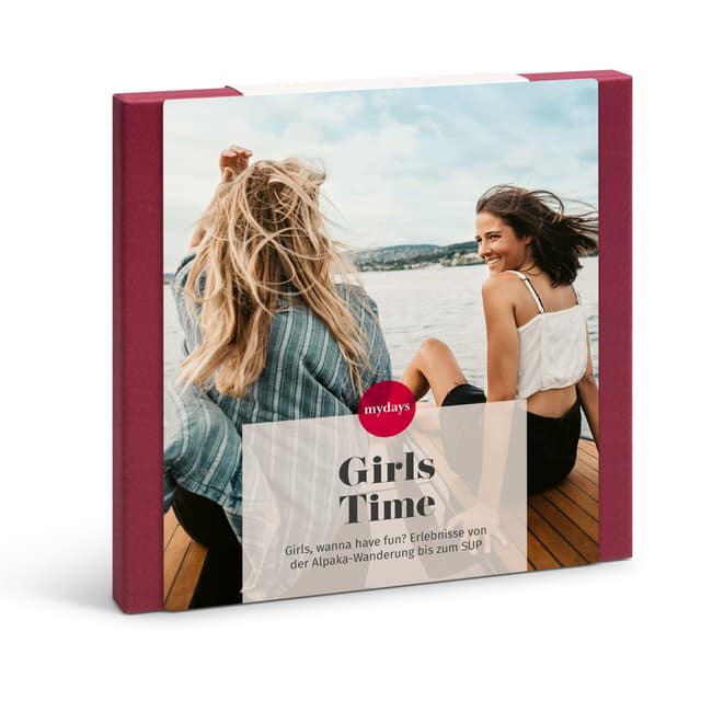mydays Geschenkbox Girls Time, für 1-2 Personen, freie Erlebnis-Auswahl an ca. 1071 Orten