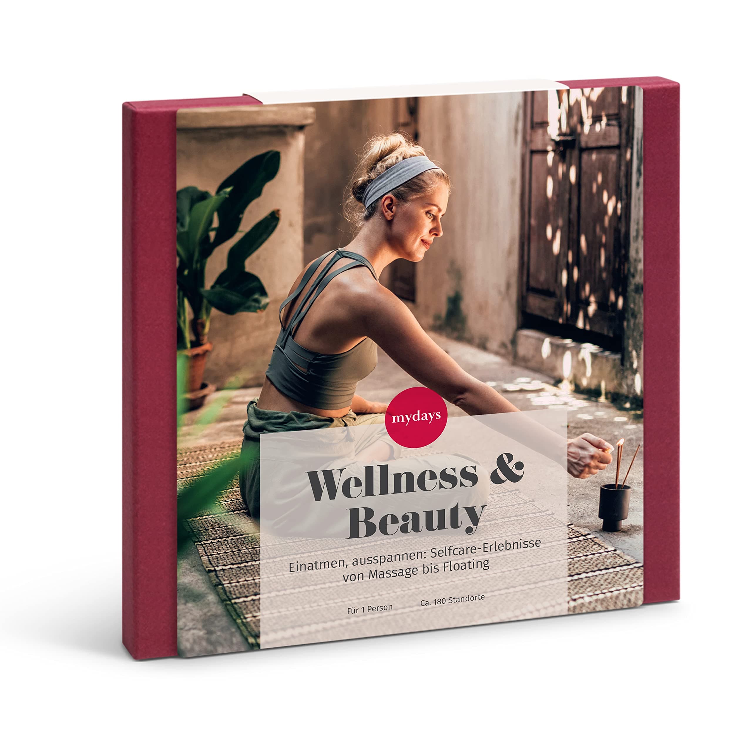 mydays Geschenkbox Wellness & Beauty, Erlebnisse an 176 Standorten, Erlebnis-Gutschein für 1 Person