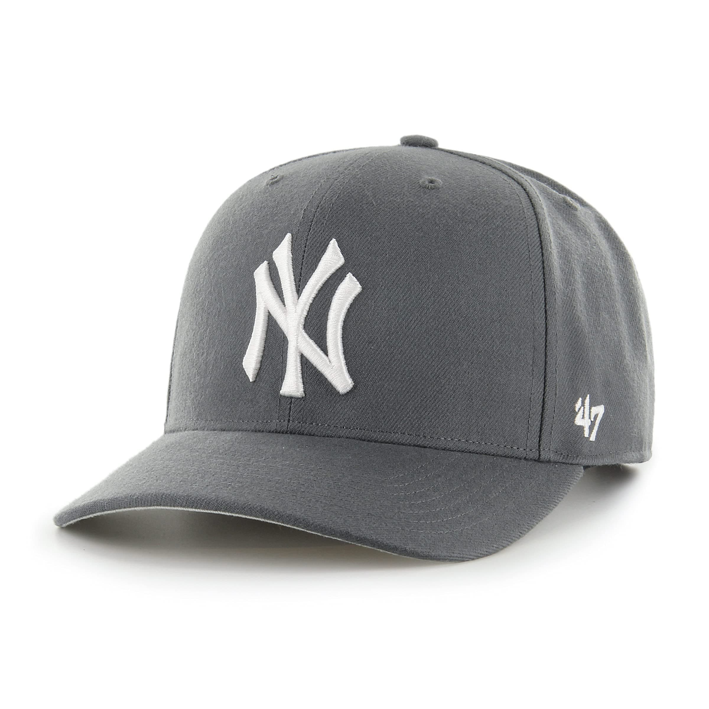 '47 MLB New York Yankees Cold Zone MVP DP Unisex Baseball Cap Einheitsgröße Charcoal Grey