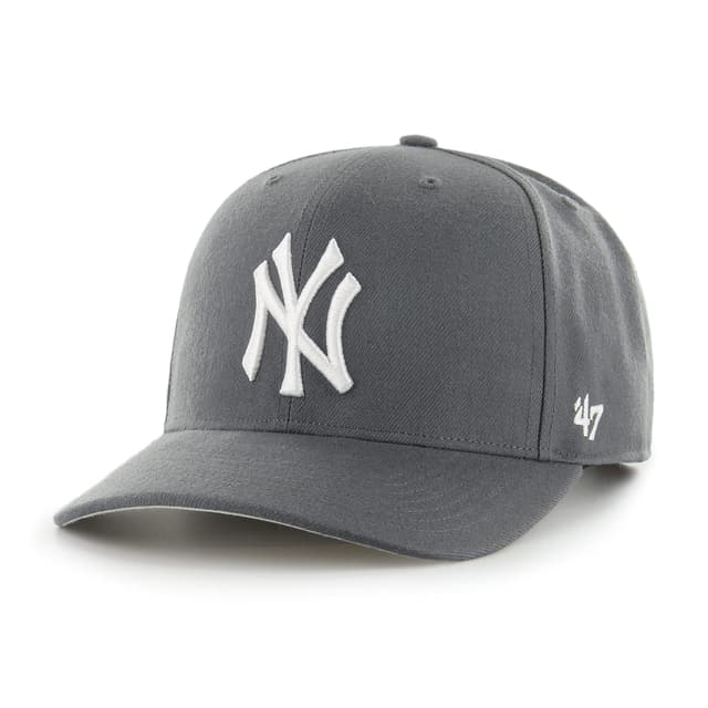 '47 MLB New York Yankees Cold Zone MVP DP Unisex Baseball Cap Einheitsgröße Charcoal Grey