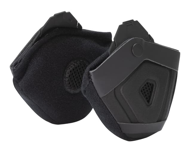 ABUS Ohrenschützer - Pedelec 2.0 Earpads - ansteckbar an den Fahrradhelm - Winterkit, schwarz