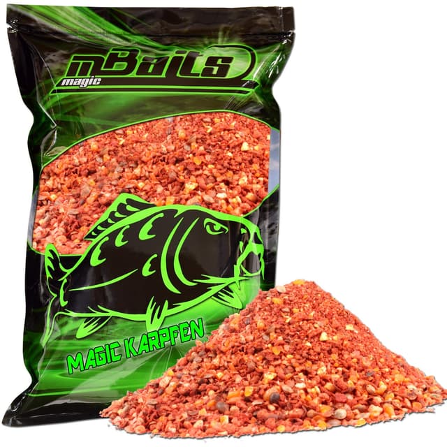 Angel-Berger Magic Baits Groundbait Grundfutter Angelfutter Verschiedene Sorten Magic Karpfen 1 kg (3er Pack)