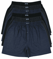 MioRalini TOPANGEBOT 12 oder 6 Boxershorts farbig weich & locker in neutralen Farben klassischen Unifarben Herren Boxershort Größen S M L XL 2XL 3XL 4XL 5XL 6XL 7XL XXL 6 Stück