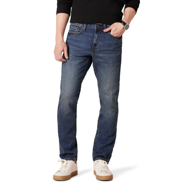 Amazon Essentials Herren Slim-Fit-Jeans - Auslauffarben 32W / 32L Mittelblau
