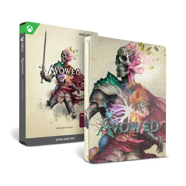 Avowed Premium Edition Steelbook - Download Code in der Box Xbox Series X|S und Windows Premium