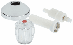 GROHE Atlanta - UP- Ventil Oberbau (für Rapido C (35 028), 20 - 80 mm, Markierung rot, Einbautiefe stufenlos einstellbar), chrom, 19831000