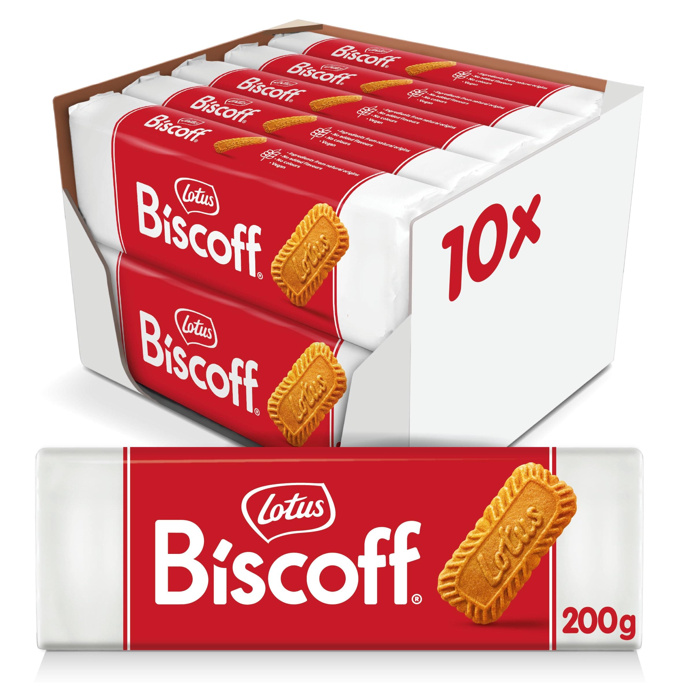 Lotus Biscoff | Karamellisierter Keks | Nur Natürliche Inhaltsstoffe | Vegan | Ohne Farbstoffe oder Zugesetzte Aromen | 2 kg
