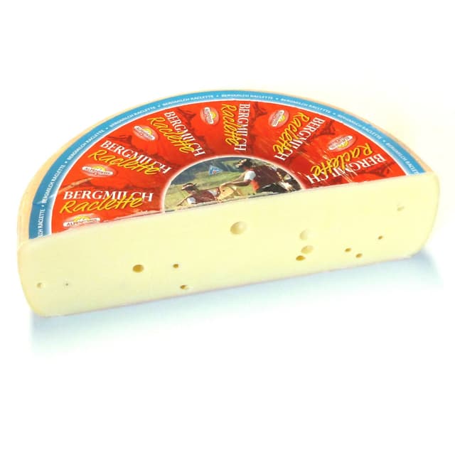 Raclette Käse aus der Schweiz (2.600 GR 1/2 Laib)
