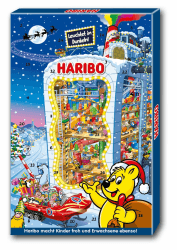 HARIBO Adventskalender 2025 mit 24 Mini-Tüten (300g) | Gummibärchen, Fruchtgummi & Maoam | Süßigkeiten Weihnachtskalender für Kinder & Familien – bunte Überraschung bis Heiligabend Adventskalender, Multipack