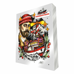 Fisherman's Friend Adventskalender 2025, 23 Türchen + 1 weitere Überraschung mit einem Mix aus verschiedenen Sorten, recyclebar & vegan, Bonbons für frischen Atem, 1 x 575g
