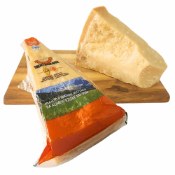 BAVAREGOLA Südtiroler Premium Käse Spezialität - Trentingrana D.O.P. - Grana Padano 300g / Italienischer Hartkäse Parmesan ähnlich aus dem Trentino