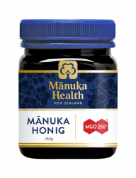 Manuka Health - Manuka Honig MGO 250 + 250g - 100% Pur aus Neuseeland mit zertifiziertem Methylglyoxal Gehalt