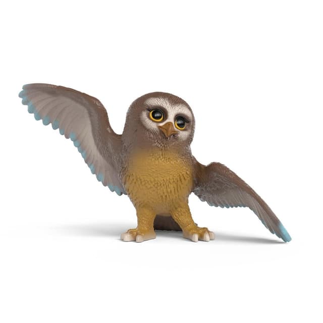schleich DIE Schule DER MAGISCHEN Tiere | Muriel 14951| Tierfigur Eule aus dem Film | detailgetreue Sammelfiguren | tolles Geschenk für Kinder & Sammler | Spielfigur ab 3 Jahren | 5 x 10 x 6 cm