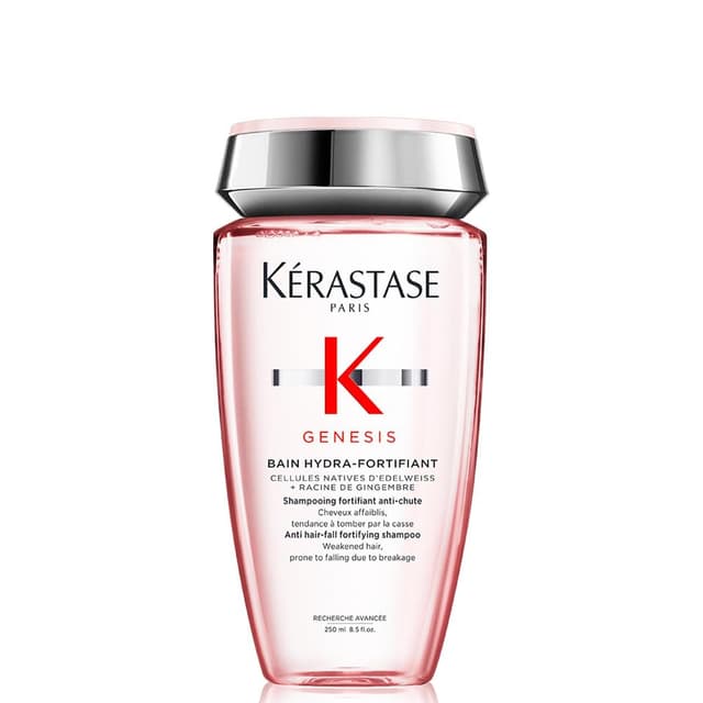 Kérastase | Shampoo für feines Haar, Nährendes und kräftigendes Haarbad gegen Haarverlust, Bain Hydra-Fortifiant, Genesis, 250 ml 250 ml (1er Pack)