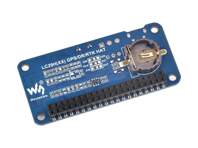 Waveshare LC29H Series Dual-Band GPS Module for Raspberry Pi, Dual-Band L1+L5 Positioning Technology, Supports RTK Rover to Realize High-Precision Centimeter-Level Positioning