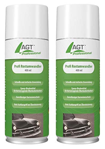 AGT Professional Rostwandler: Profi-Rostumwandler 2x 400 ml (Rostlöser, Rostschutz, rostloser)