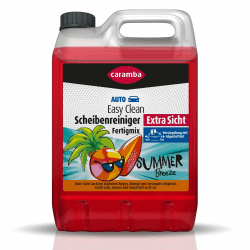 Caramba Easy Clean Scheibenreiniger Extra Sicht Fertigmix, für die Auto-Scheibenwaschanlage, Glasreiniger, Windschutzscheibenversiegelung, Abperleffekt, 3 l