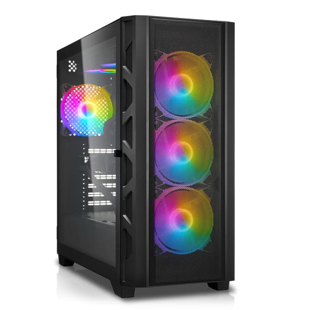 Gaming PC Ryzen 7 5700X 8X 4.6 GHz, 32 GB DDR4 RAM High Speed, 1TB M.2 SSD, RTX 5060 8GB, Win 11 Pro - GamerPC für 1080P 1TB M.2 SSD 32GB NVIDIA RTX 5060 8GB sale 5700X