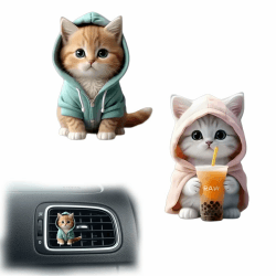 BIRLOZA 2 Stücke Auto Aromatherapie Diffusor,Vent Clip,Auto aromatherapie ätherisches öl diffusor,Auto aromatherapie ätherisches,Autoduft Lufterfrischer,Aromatherapie Vent Clip